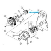 Řetězové kolo klikové hřídele 5066978AB Jeep Liberty 2,5crd 2,8crd